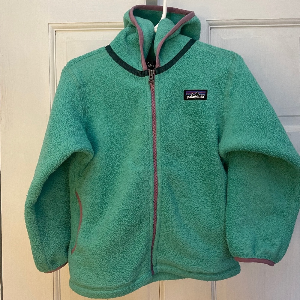 VGUC Patagonia Synchilla Baby Girl Fleece Jacket - 3T